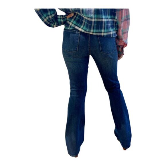 Articles of Society - Kendra Low Rise Baby Boot Retro Blue Jeans - 28 x 31 (6) - Picture 1 of 11